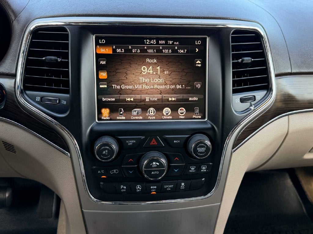 2017 Jeep Grand Cherokee Overland