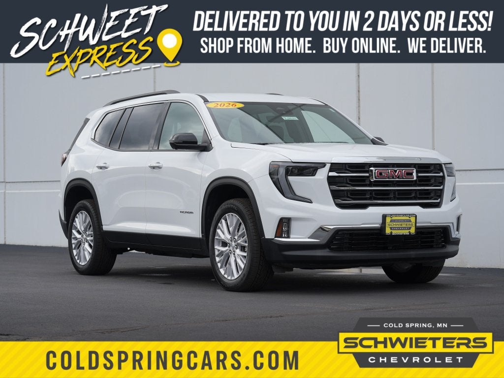 2026 GMC Acadia