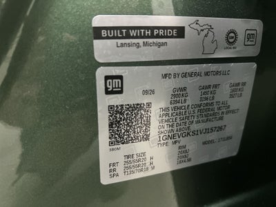 2027 Chevrolet Traverse LT