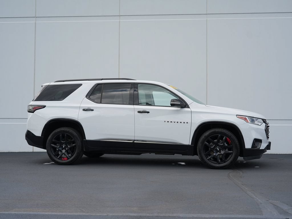 Used 2021 Chevrolet Traverse Premier with VIN 1GNEVKKW4MJ223010 for sale in Cold Spring, Minnesota