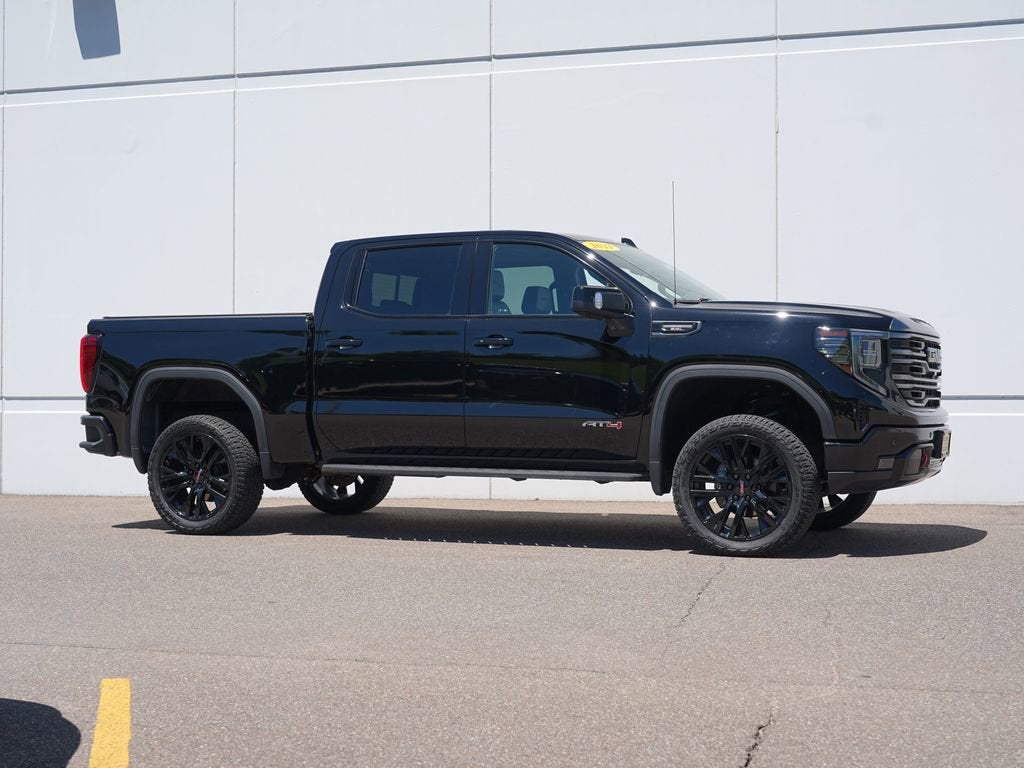 Used 2023 GMC Sierra 1500 AT4 with VIN 1GTUUEEL1PZ285156 for sale in Cold Spring, Minnesota