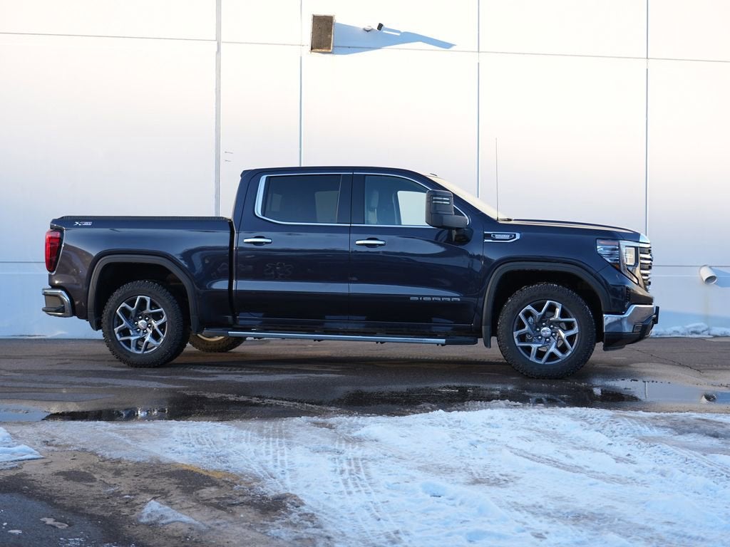 Used 2023 GMC Sierra 1500 SLT with VIN 3GTUUDE87PG267444 for sale in Cold Spring, Minnesota