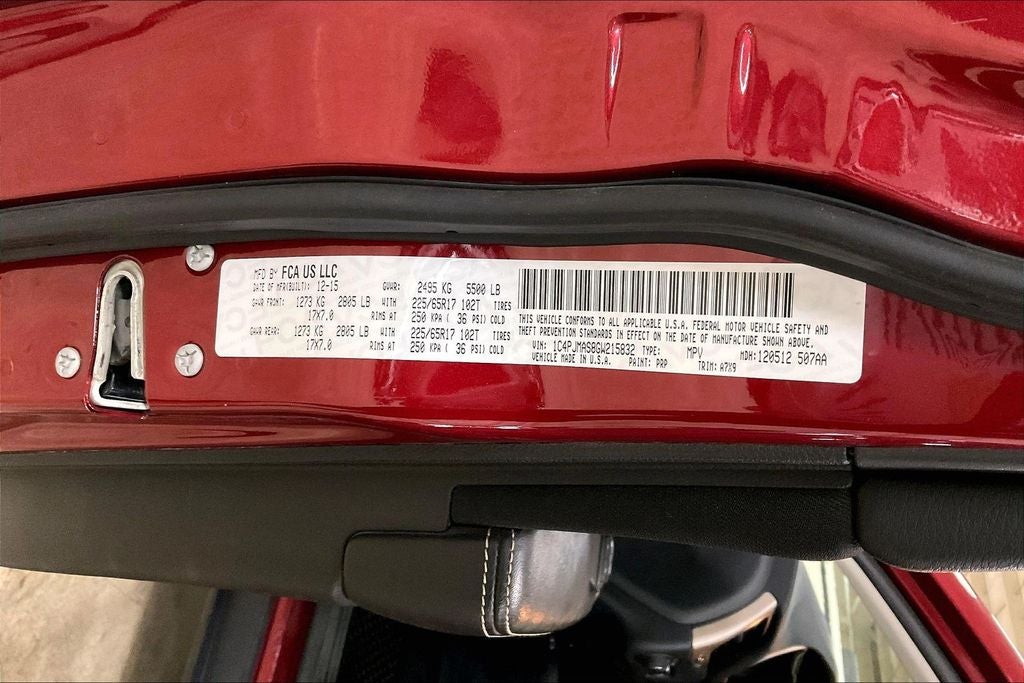 2016 Jeep Cherokee Sport