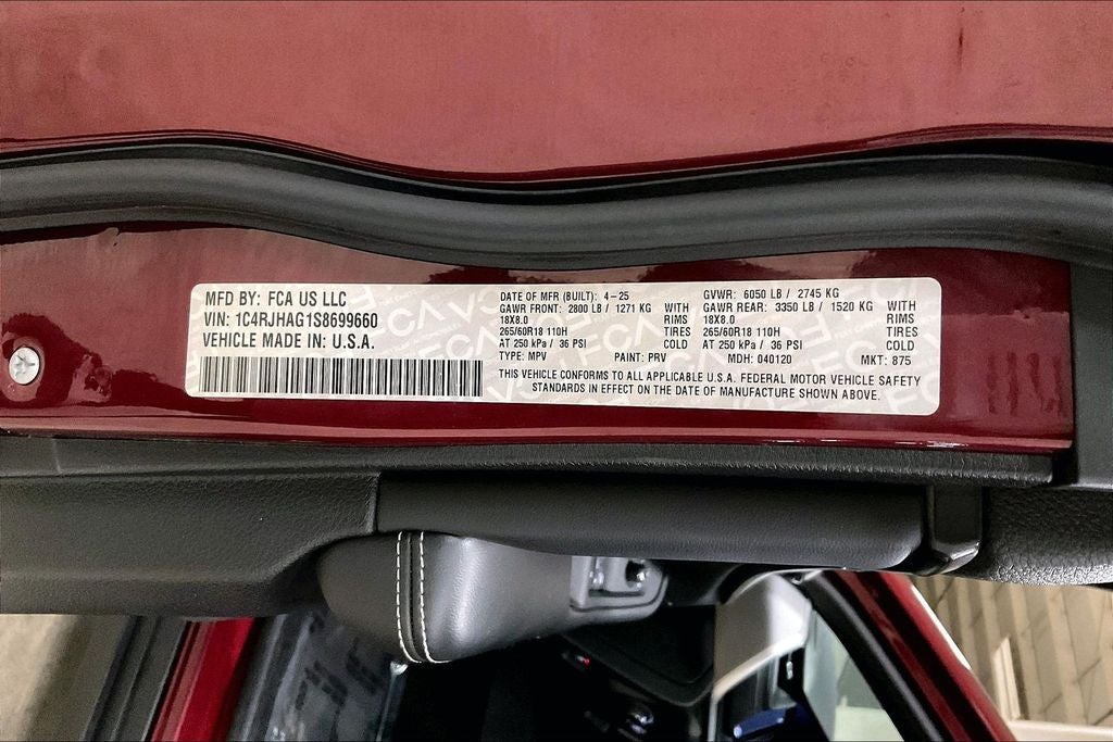 2025 Jeep Grand Cherokee Altitude