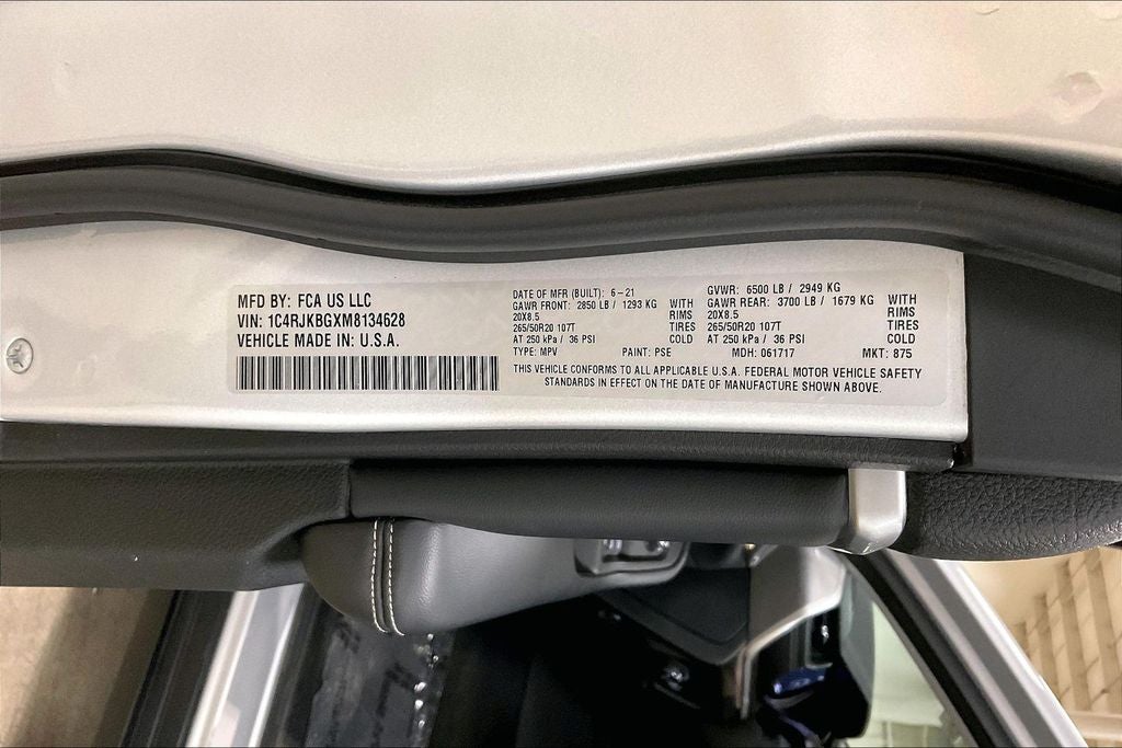 2021 Jeep Grand Cherokee L Limited