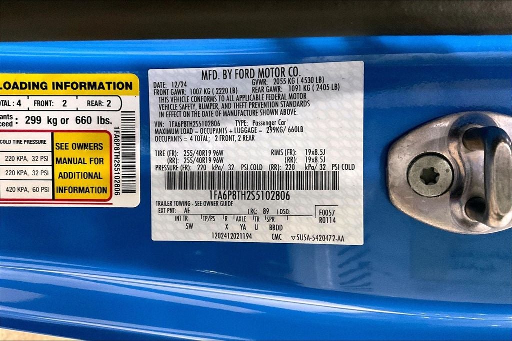 2025 Ford Mustang EcoBoost Premium