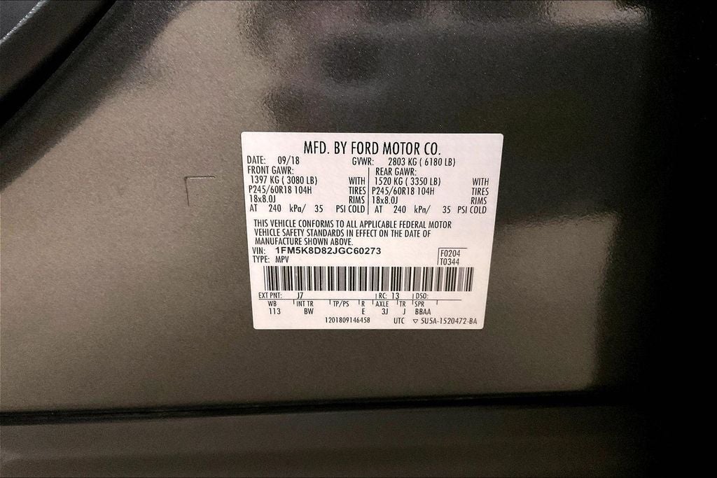 2018 Ford Explorer XLT