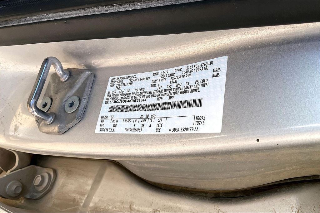 2019 Ford Escape SE