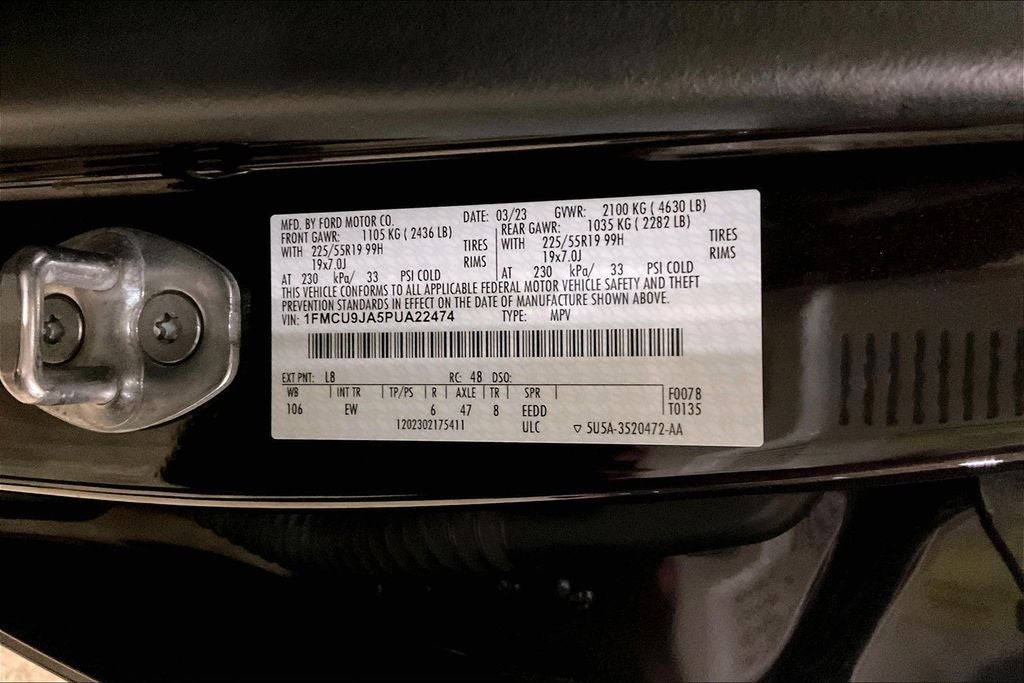 2023 Ford Escape Platinum