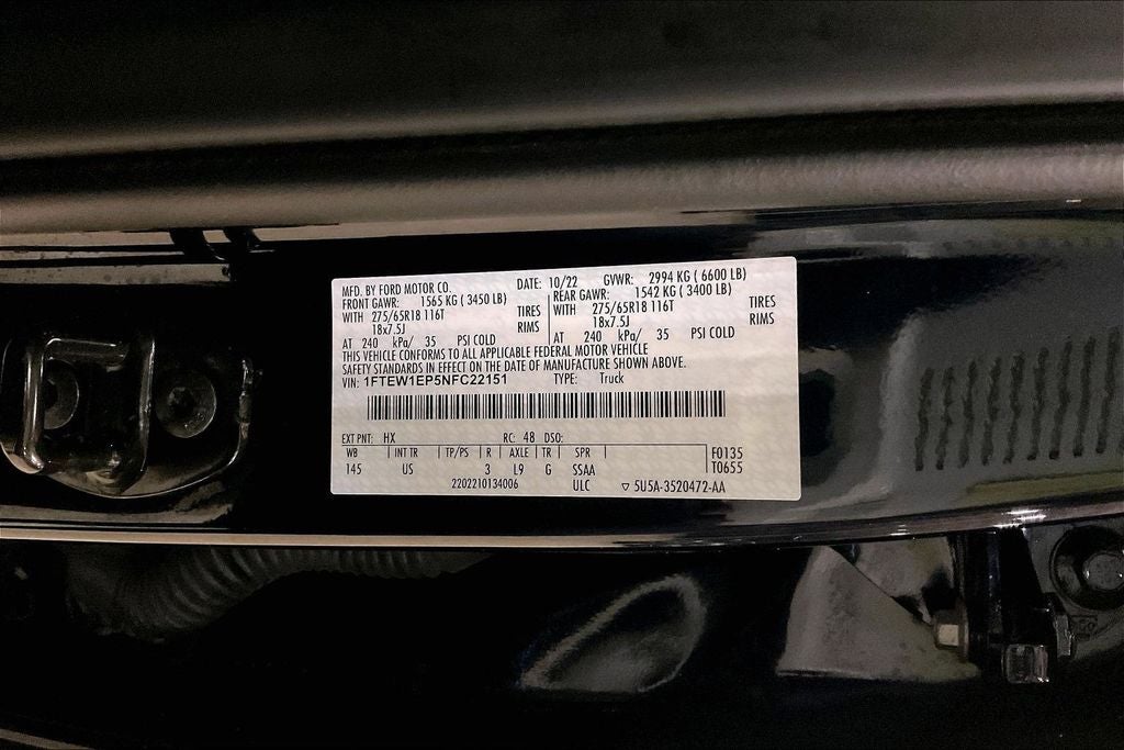2022 Ford F-150 XLT