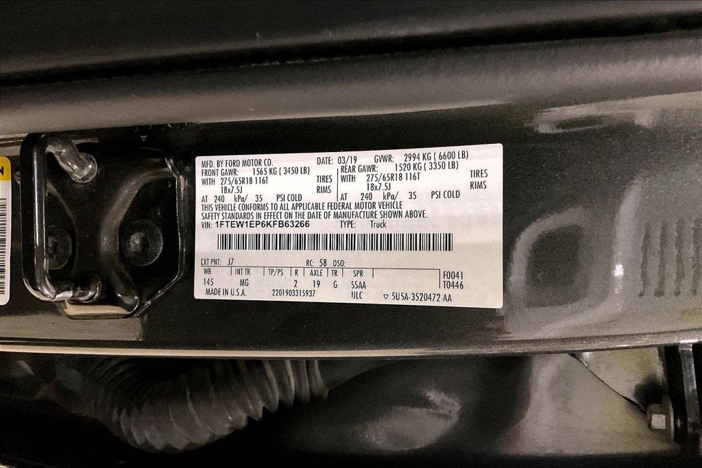2019 Ford F-150 XLT