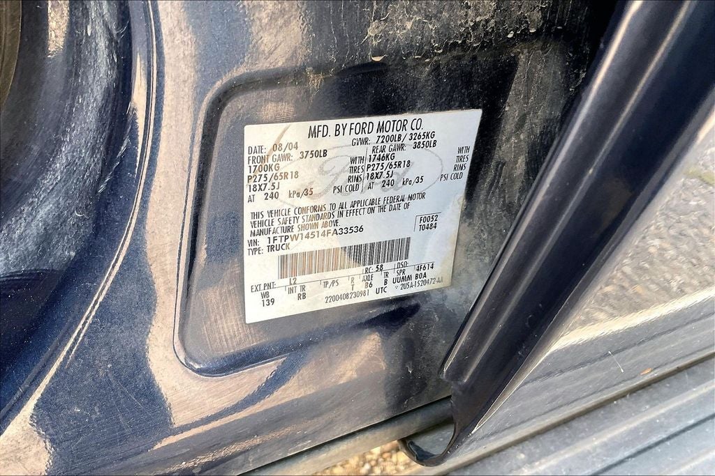 2004 Ford F-150 XLT