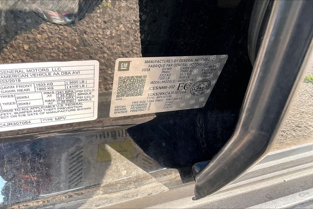2018 GMC Yukon SLT