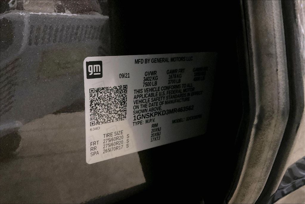 2021 Chevrolet Tahoe Z71