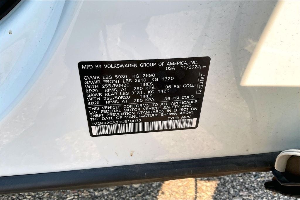 2025 Volkswagen Atlas 2.0T SE w/Technology