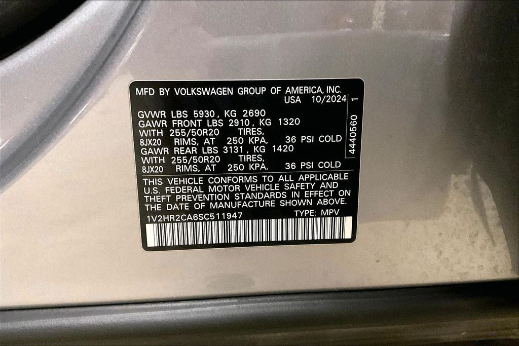 2025 Volkswagen Atlas 2.0T SE w/Technology