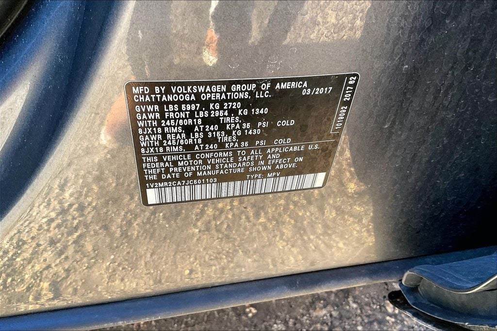 2018 Volkswagen Atlas SEL 4Motion