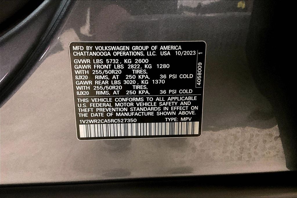 2024 Volkswagen Atlas 2.0T SE w/Technology