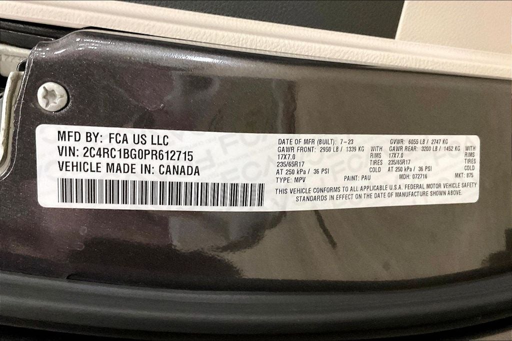 2023 Chrysler Pacifica Touring L