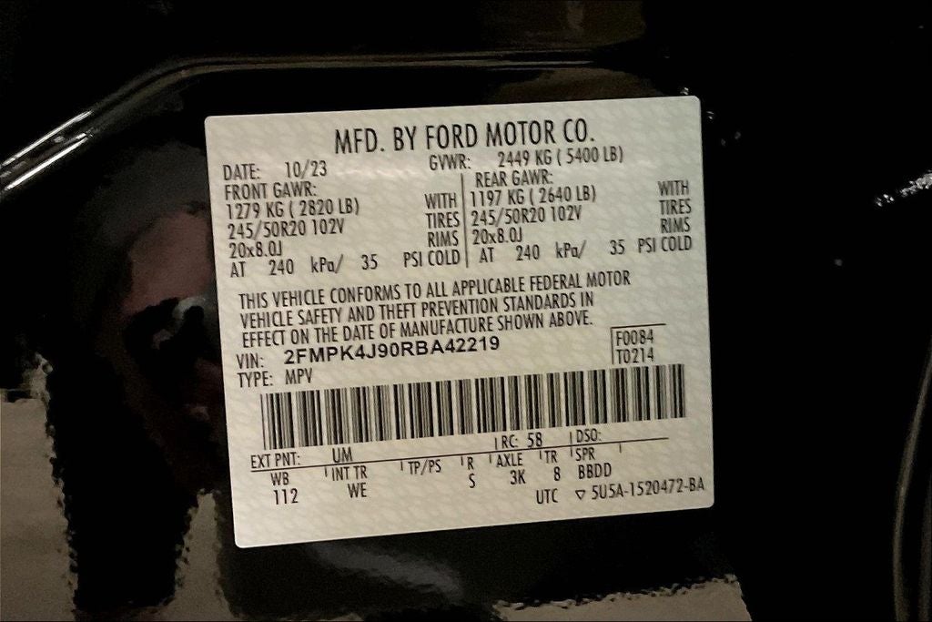 2024 Ford Edge ST Line