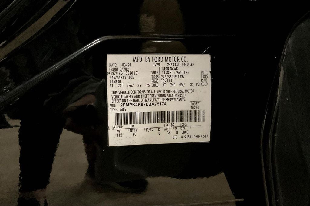 2020 Ford Edge Titanium