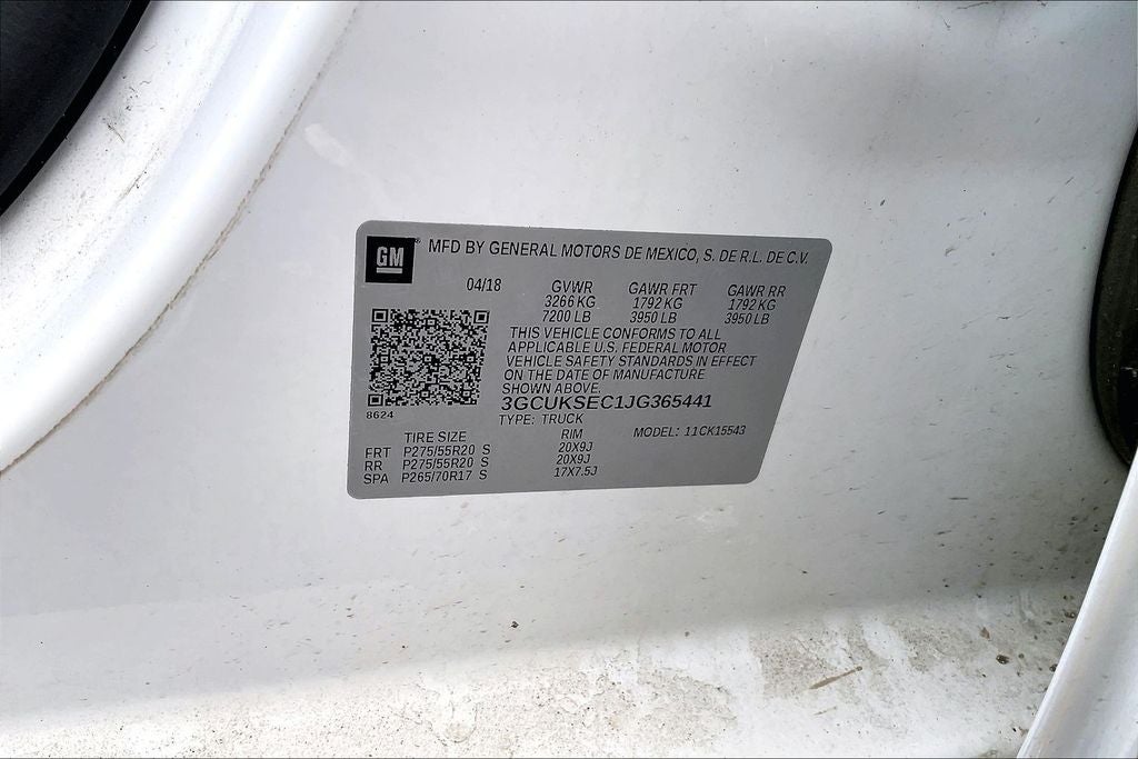 2018 Chevrolet Silverado 1500 LTZ 1LZ