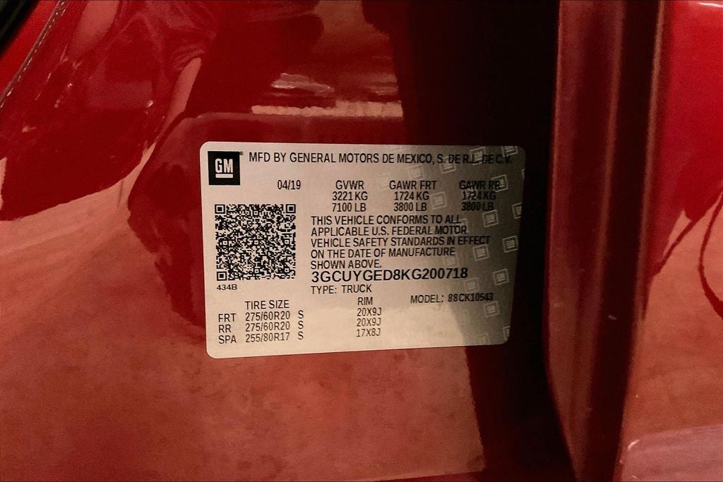 2019 Chevrolet Silverado 1500 LTZ