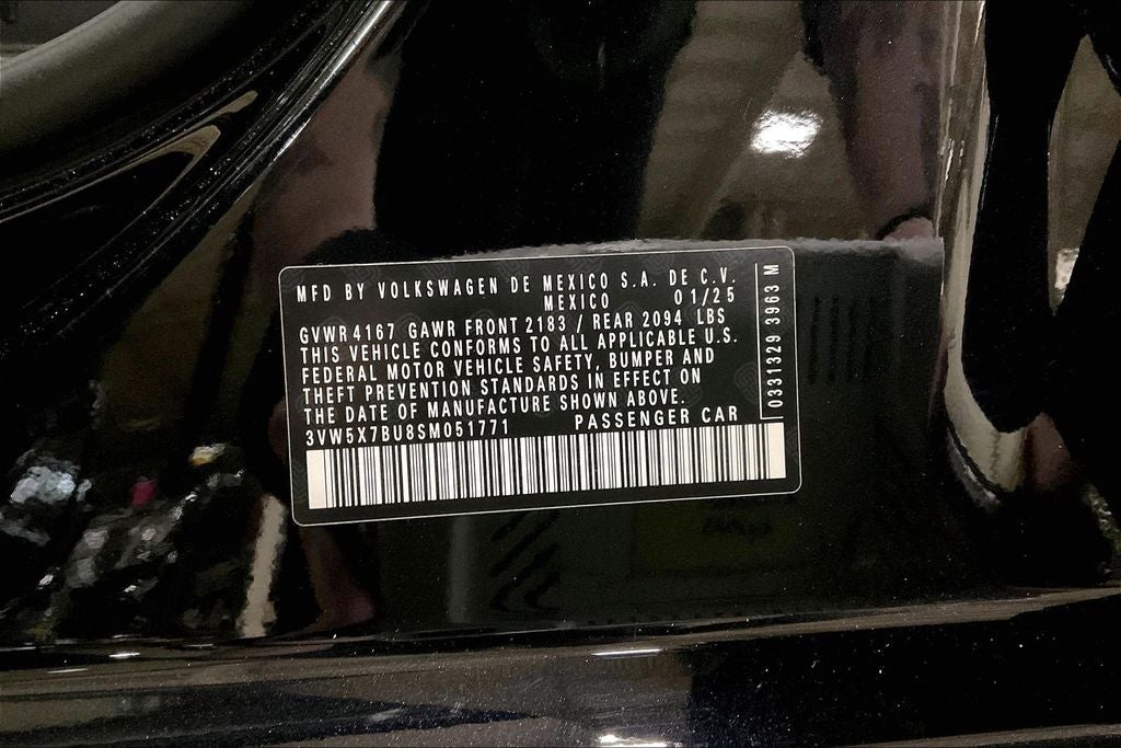 2025 Volkswagen Jetta 1.5T S