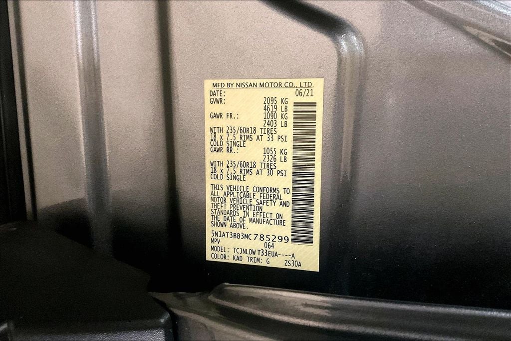 2021 Nissan Rogue SV