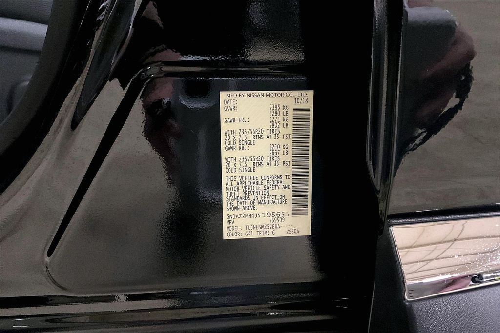 2018 Nissan Murano Platinum