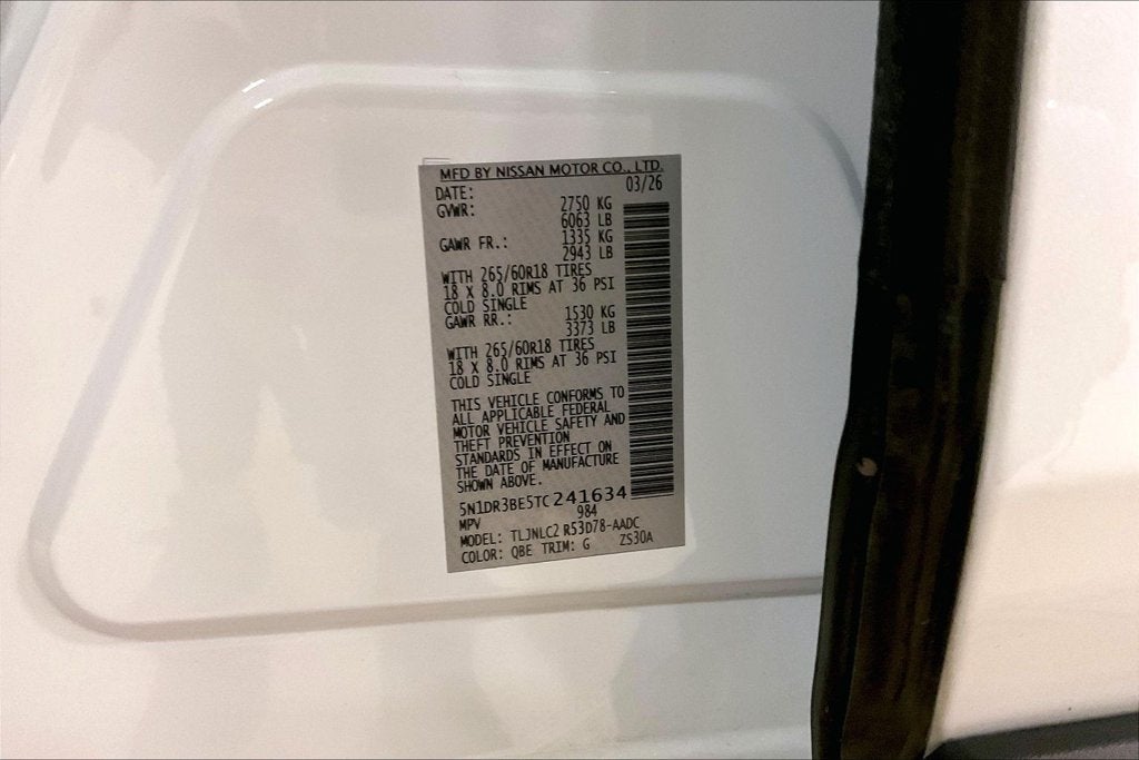 2026 Nissan Pathfinder Rock Creek