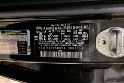 2020 Kia Telluride SX