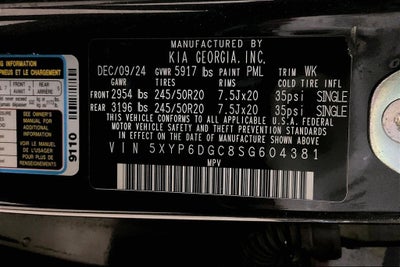 2025 Kia Telluride S