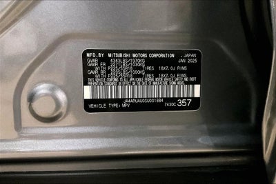 2025 Mitsubishi Outlander Sport 2.0 SE