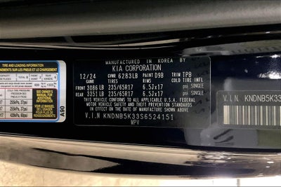 2025 Kia Carnival LXS