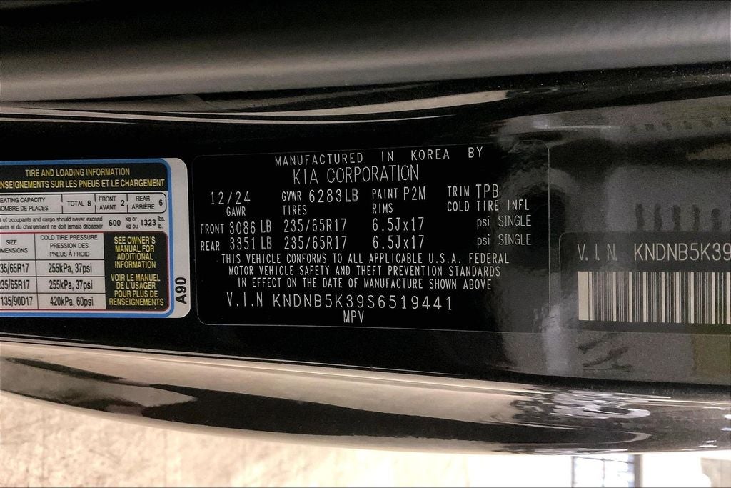 2025 Kia Carnival LXS