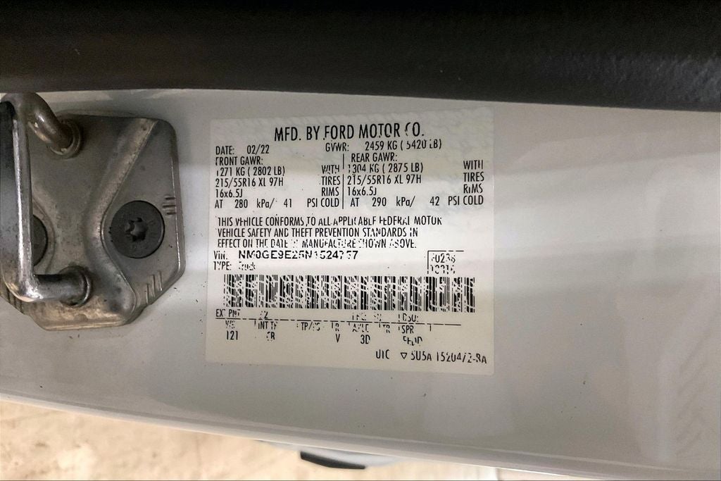 2022 Ford Transit Connect XL