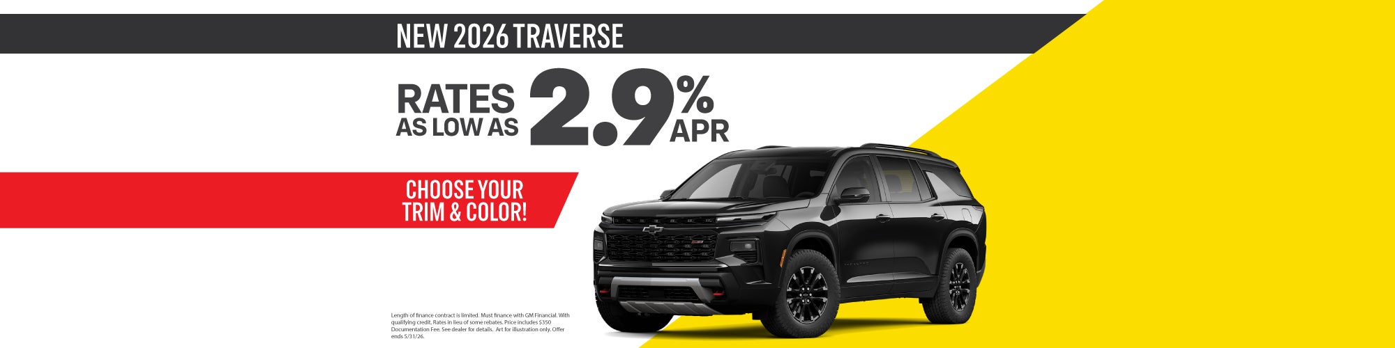 New 2026 Traverse