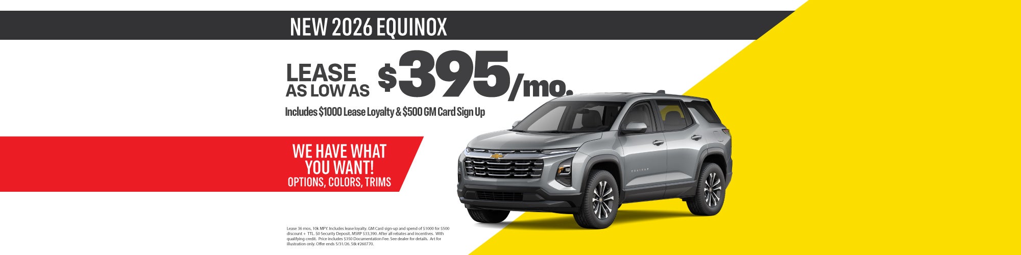 New 2026 Equinox