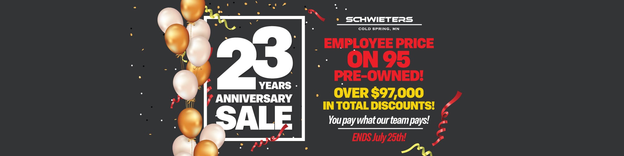 Employee Price On 95 Pre-Owned!
