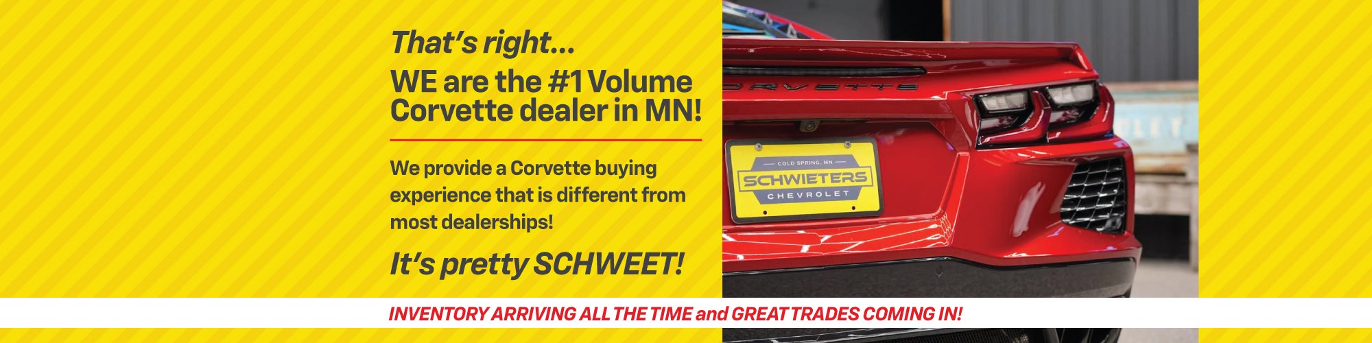 #1 Volume Corvette dealer in MN